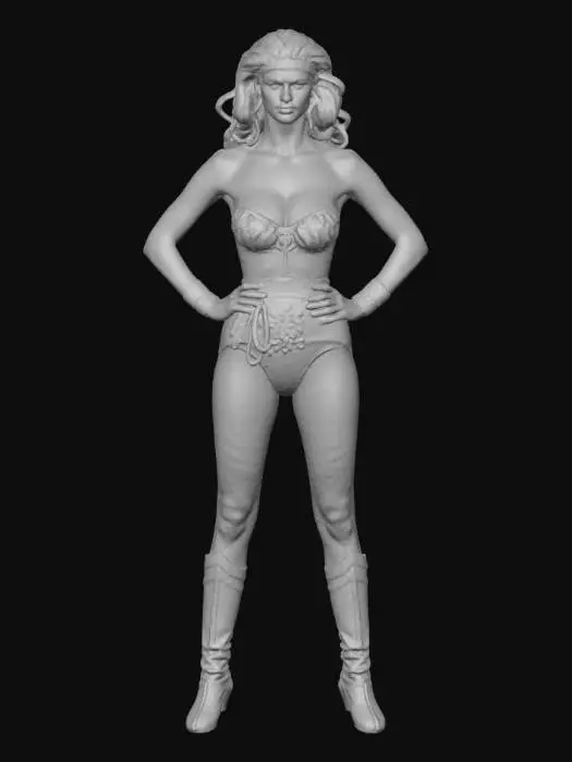 3D model for Warrior of Justice