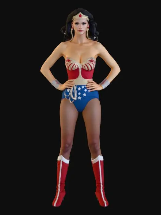 3D model for Warrior of Justice