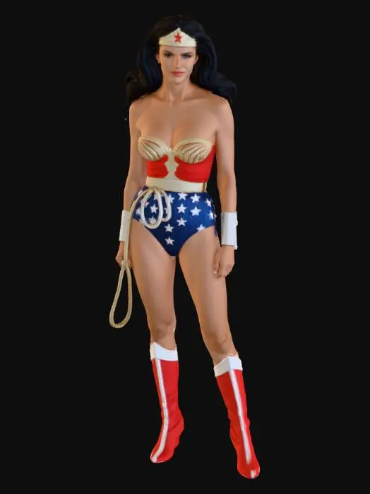3D model for Wonder Heroine