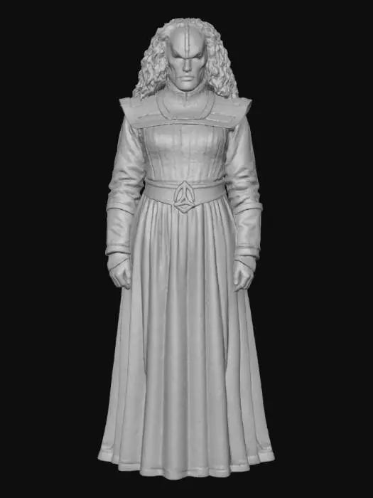 3D model for Klingon Scientist Character