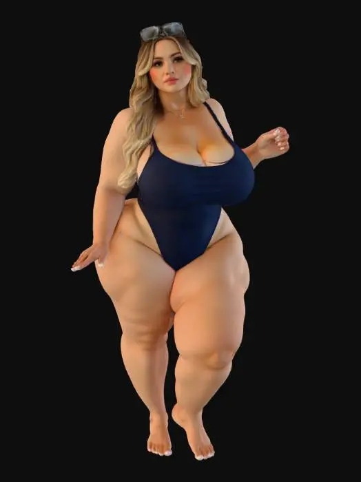 3D model for Plus Size Model