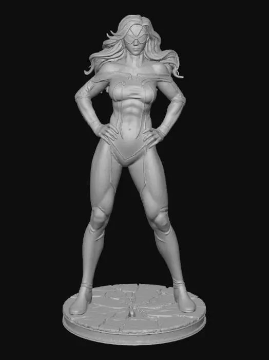 3D model for Heroic Stance