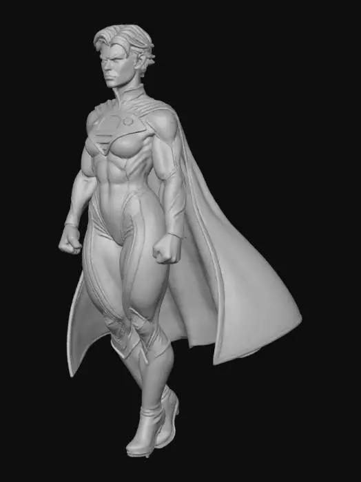 3D model for Heroic Stance