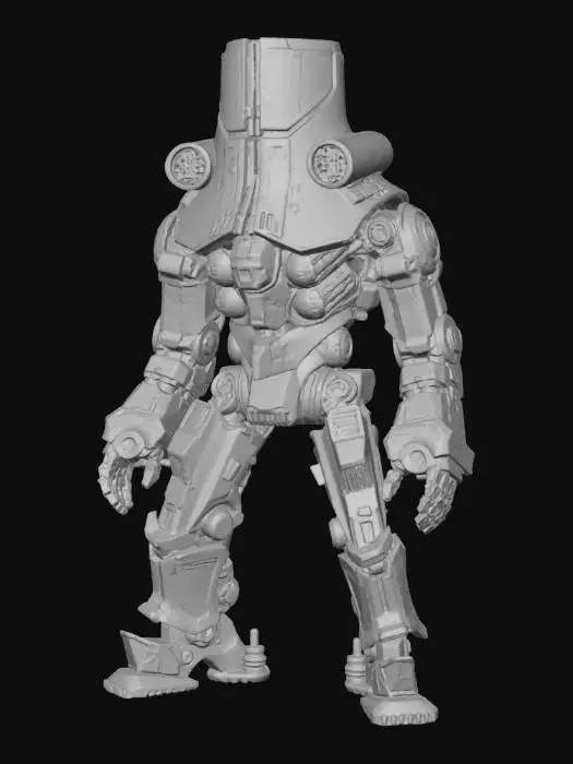 3D model for Mech Yeager