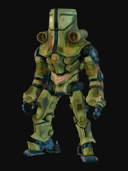 3D model for Mech Yeager