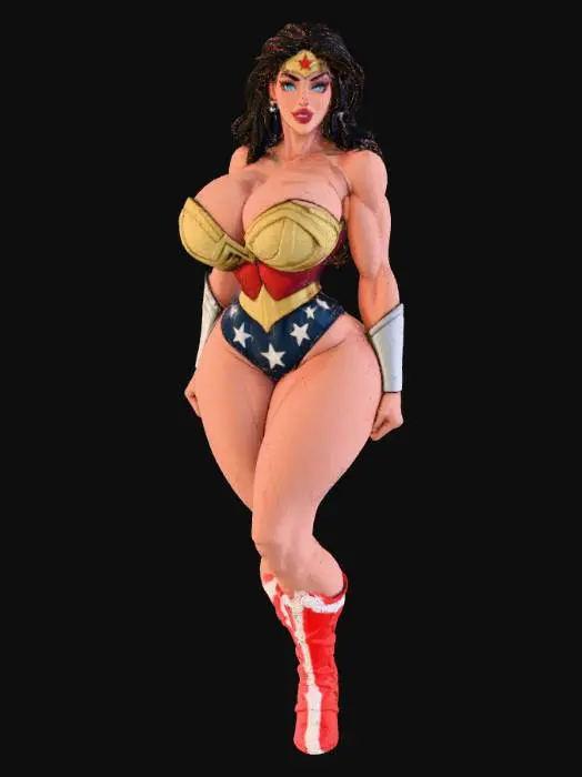 3D model for Amazonian_Warrior_1105225933