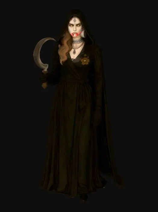 3D model for Enigmatic Priestess