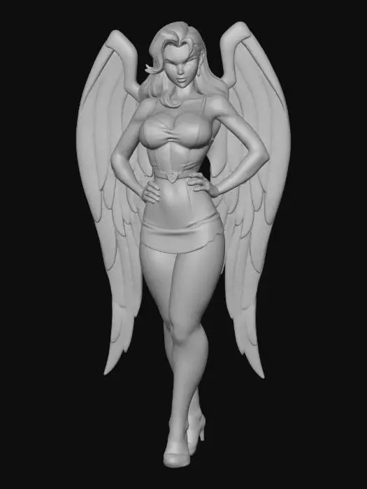 3D model for Angel in Pink