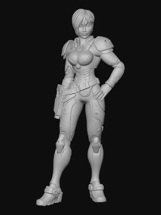 3D model for Sergeant Calhoun
