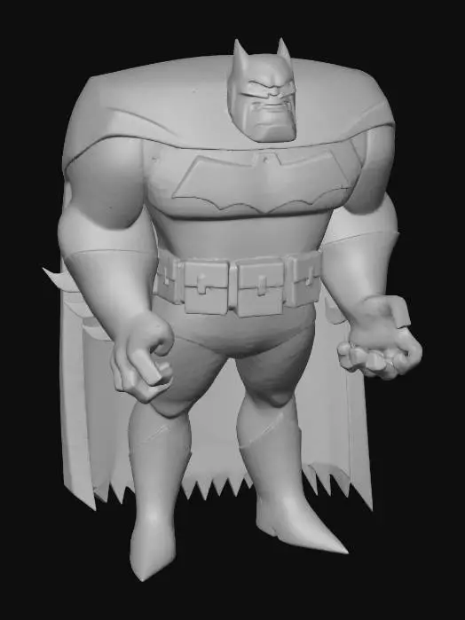 3D model for Batman DK Animated Style
