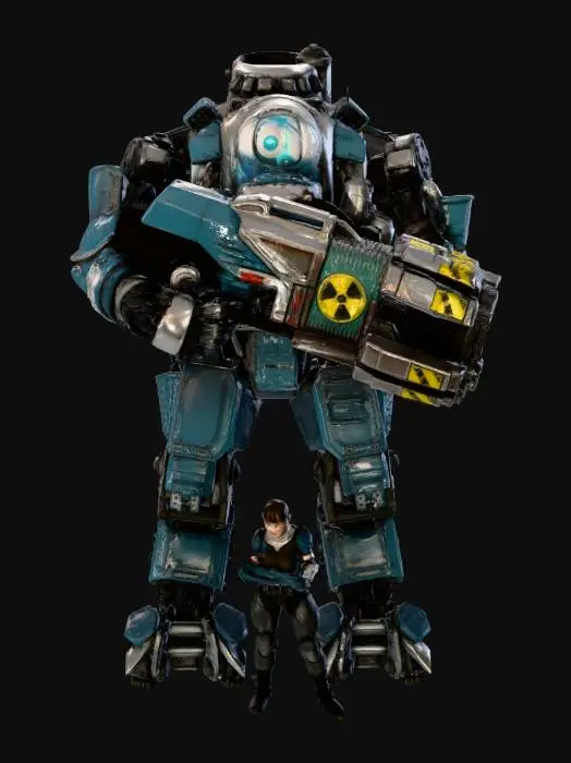 3D model for Titanfall Mech