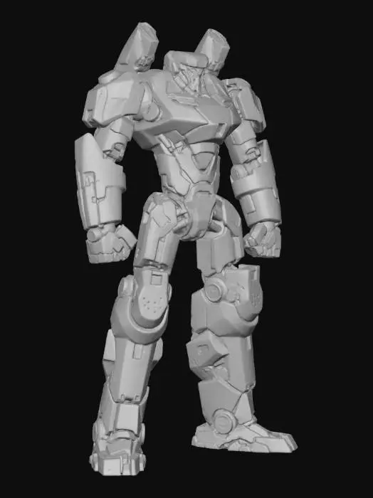 3D model for Jaeger of Tomorrow