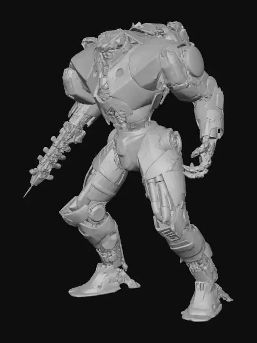 3D model for Mech Jaeger