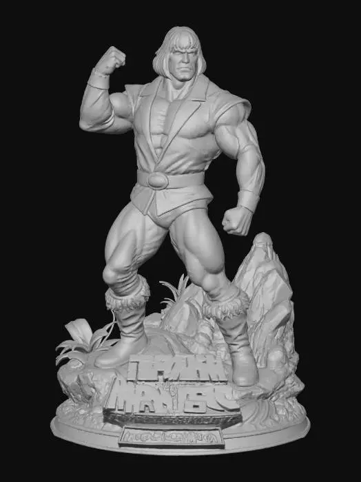3D model for Prince Adam Statue Display
