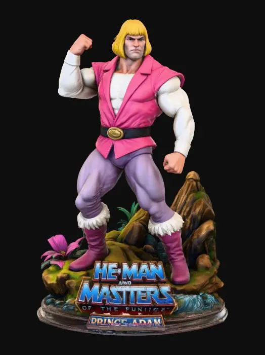 3D model for Prince Adam Statue Display
