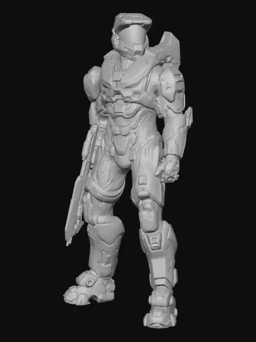 3D model for Spartan Warrior