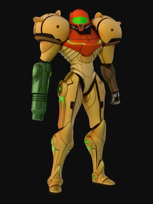 3D model for Power Suit Guardian