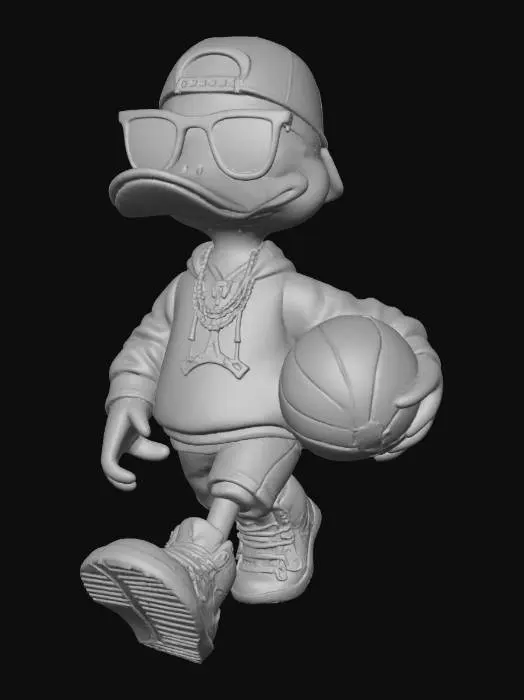3D model for Basketball Duck Style