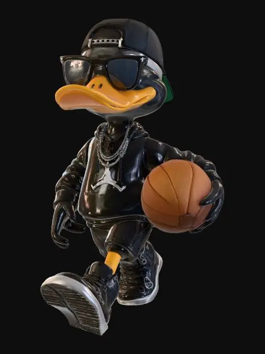 3D model for Basketball Duck Style