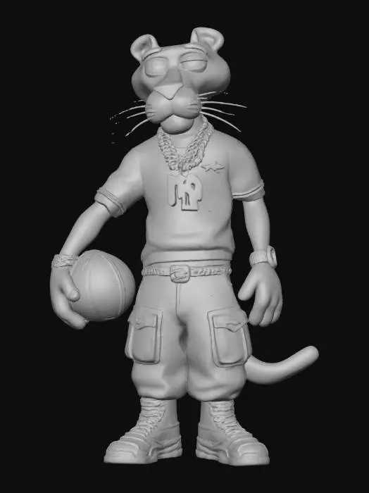 3D model for Basketball Panther Swagger