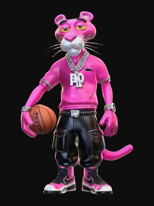 3D model for Basketball Panther Swagger