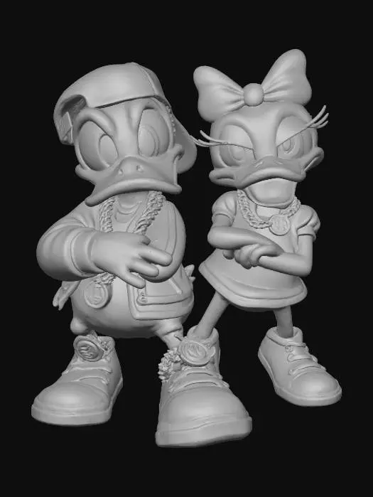3D model for Hip Hop Ducks