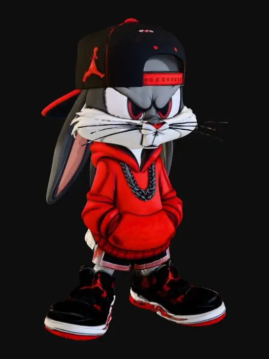 3D model for Bunny Swagger