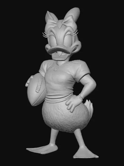 3D model for Football Duck Diva
