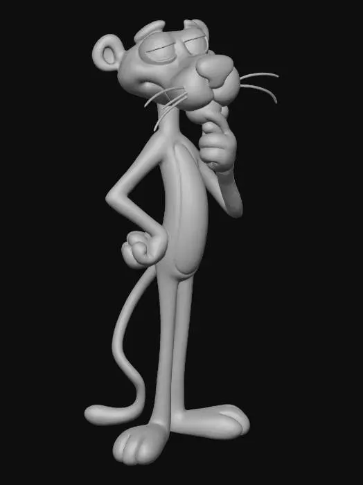 3D model for Pink Panther