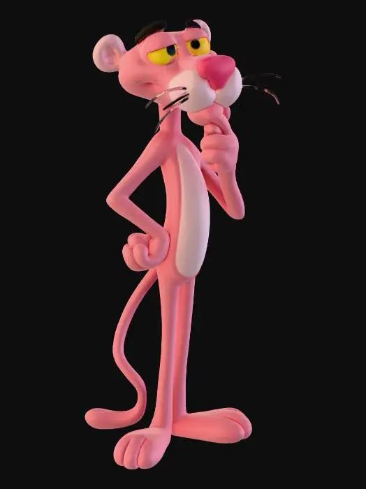 3D model for Pink Panther