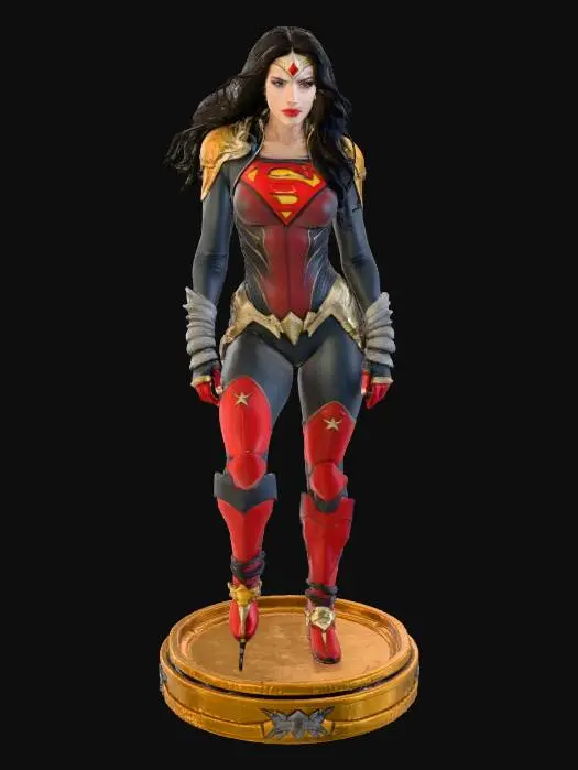 3D model for Superhero Fusion