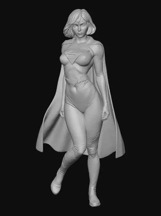 3D model for Asian Heroic Stance