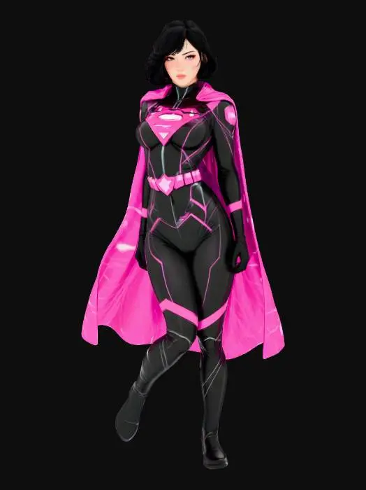 3D model for Asian Heroic Stance