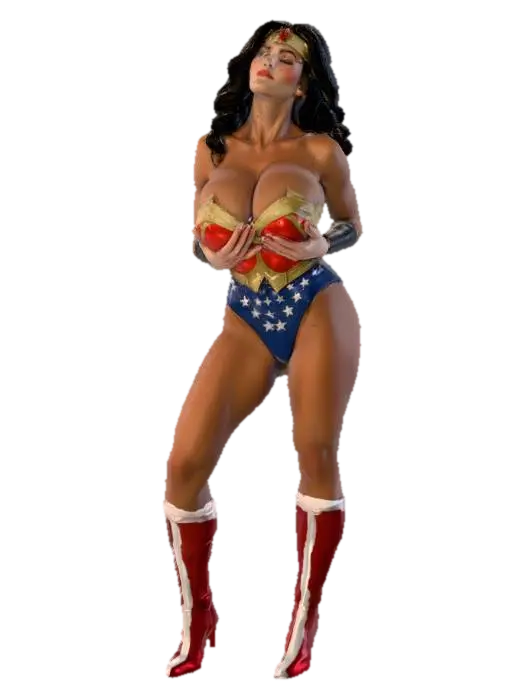 Heroic_Elegance - Dc 3D model, vytvořený pomocí AI