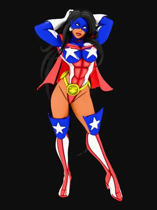 3D model for American Mom