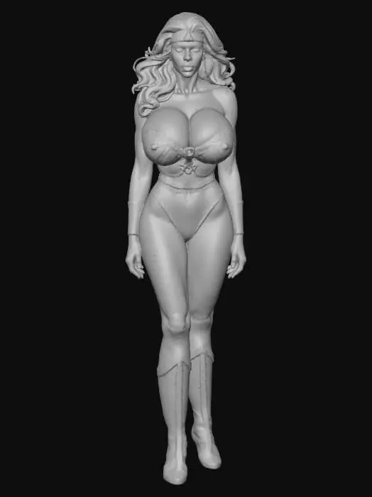 3D model for Wonder_Warrior_1128