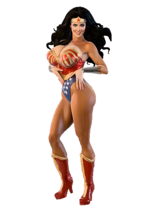 Wonder_Warrior_1204011249 - Dc 3D model, vytvořený pomocí AI