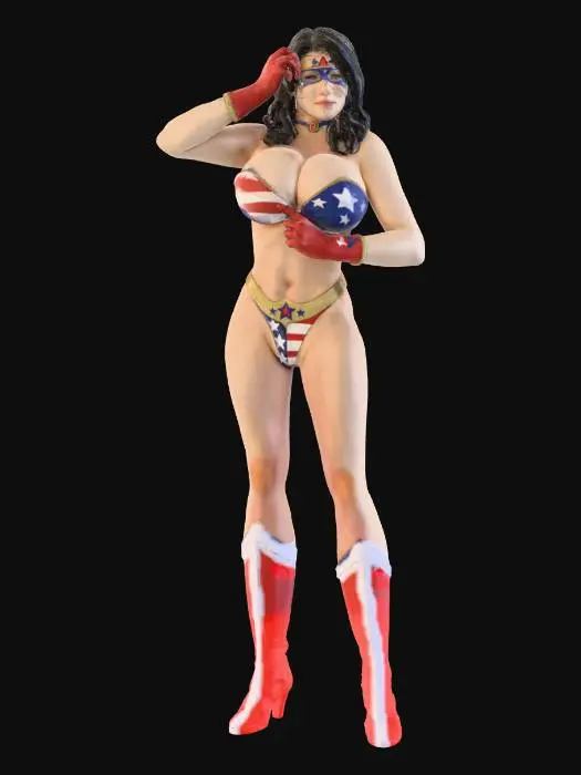 3D model for Ms_Americana_QOJ