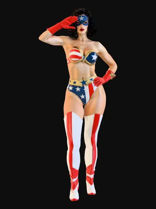 3D model for American_Mom