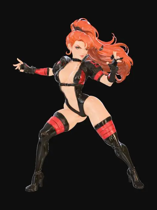 3D model for Vigilant Warrior