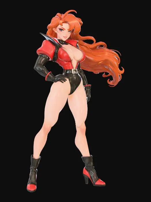 3D model for Red Vixen