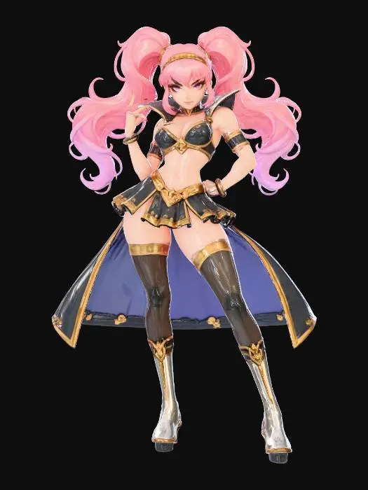 3D model for Warrior Glamour