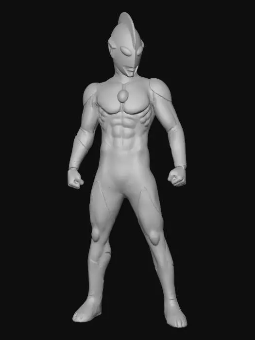 3D model for Ultraman Heroic Stance