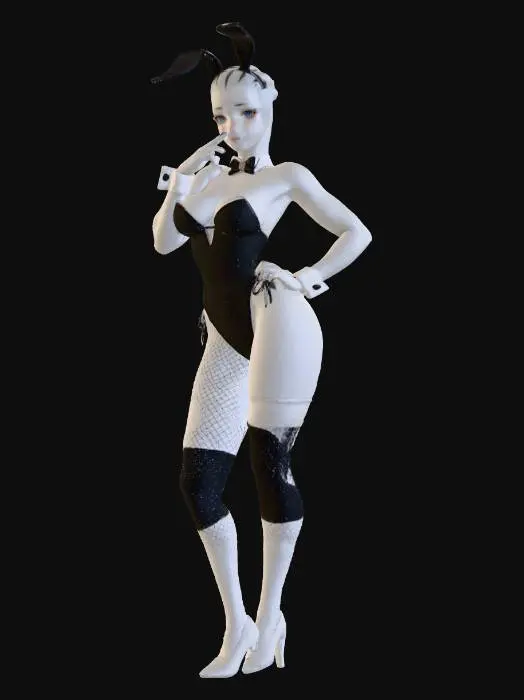 3D model for Alien_Bunny_Glamour_1207211017