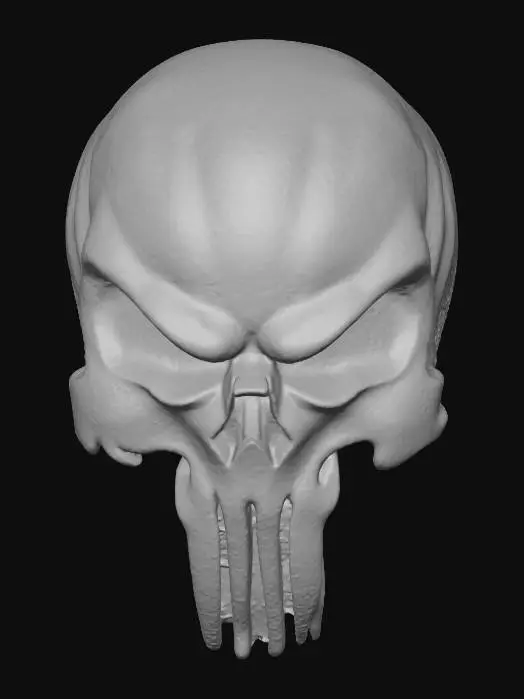 3D model for Punisher Skull Mask