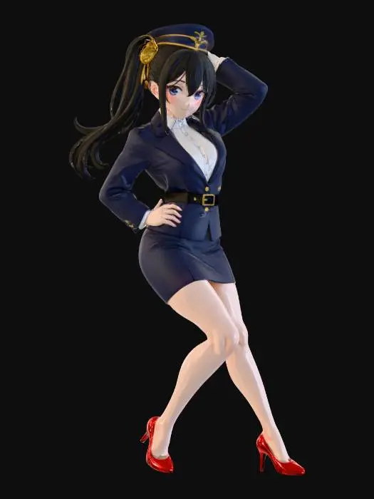 3D model for Pilot Pose