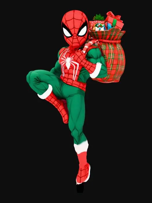 3D model for Spider-Holiday Cheer, #Christmas2025#