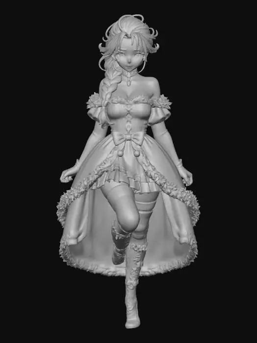 3D model for Winter Enchantress, #Christmas2025#