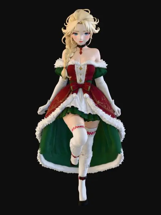 3D model for Winter Enchantress, #Christmas2025#