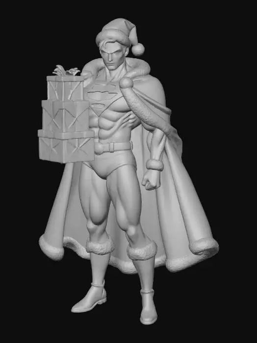 3D model for Winter Super Hero Festivities, #Christmas2025#